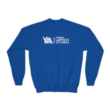 Load image into Gallery viewer, YOUTH Sweatshirt-Crewneck (White Logo)