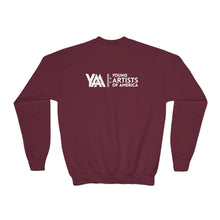 Load image into Gallery viewer, YOUTH Sweatshirt-Crewneck (White Logo)
