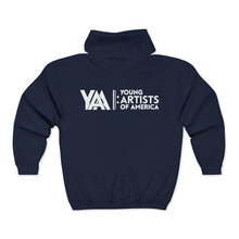 Load image into Gallery viewer, ADULT Sweatshirt-Full Zip (White Logo)
