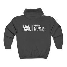 Load image into Gallery viewer, ADULT Sweatshirt-Full Zip (White Logo)