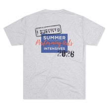 Load image into Gallery viewer, Tri Blend “I Survived 2026.” SPAI T-Shirt