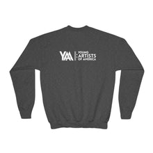 Load image into Gallery viewer, YOUTH Sweatshirt-Crewneck (White Logo)