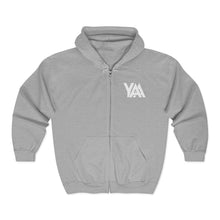 Load image into Gallery viewer, ADULT Sweatshirt-Full Zip (White Logo)