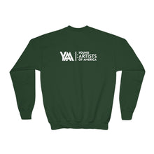 Load image into Gallery viewer, YOUTH Sweatshirt-Crewneck (White Logo)