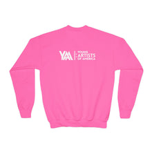 Load image into Gallery viewer, YOUTH Sweatshirt-Crewneck (White Logo)