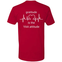 Load image into Gallery viewer, Gratitude is the YAA Attitude YOUTH T-Shirt
