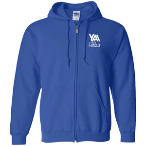YAA Logo Zip Up Hooded Sweatshirt