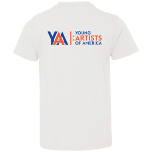 Youth Jersey T-Shirt (Blue/Orange Logo, Double Sided)