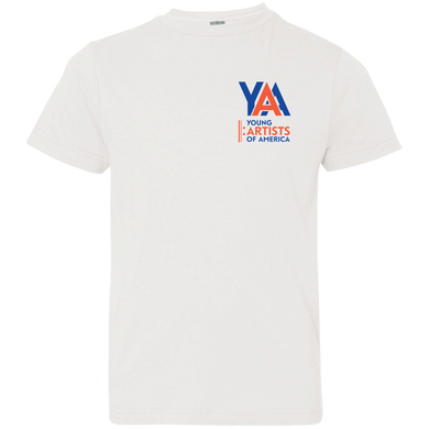 Youth Jersey T-Shirt (Blue/Orange Logo, Double Sided)