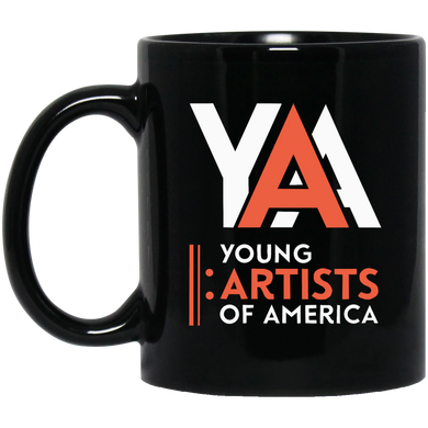 YAA Black Mug
