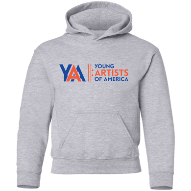 Youth Pullover Hoodie (Blue Full Logo)