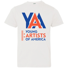 Load image into Gallery viewer, Youth HUGE Logo T-Shirt (Blue/Orange Logo)