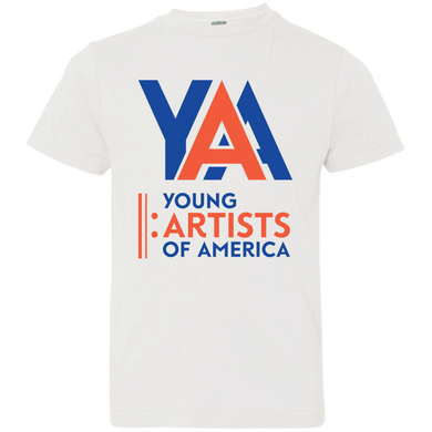 Youth HUGE Logo T-Shirt (Blue/Orange Logo)