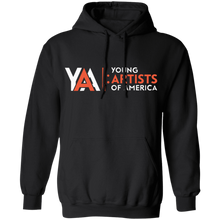 Load image into Gallery viewer, Pullover Hoodie (Orange/White Logo)