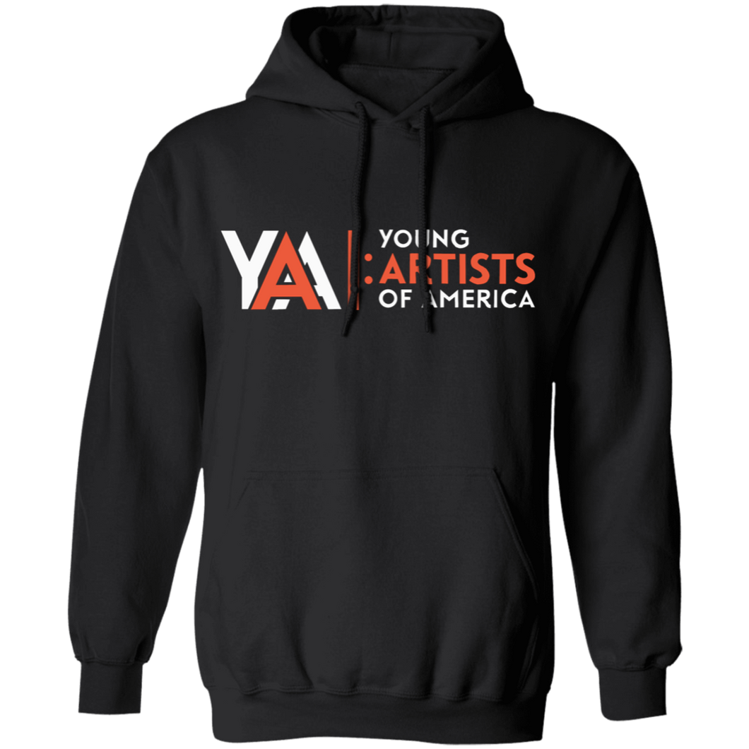 Pullover Hoodie (Orange/White Logo)