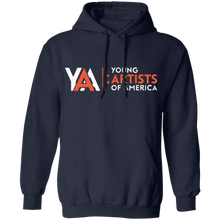 Load image into Gallery viewer, Pullover Hoodie (Orange/White Logo)