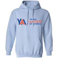 Load image into Gallery viewer, Pullover Hoodie (Orange/Blue Logo)