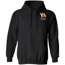 Load image into Gallery viewer, Pullover Hoodie (White/Orange Logo)