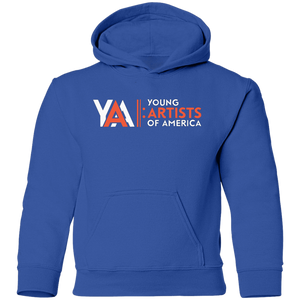 Youth Pullover Hoodie (White Full Logo)